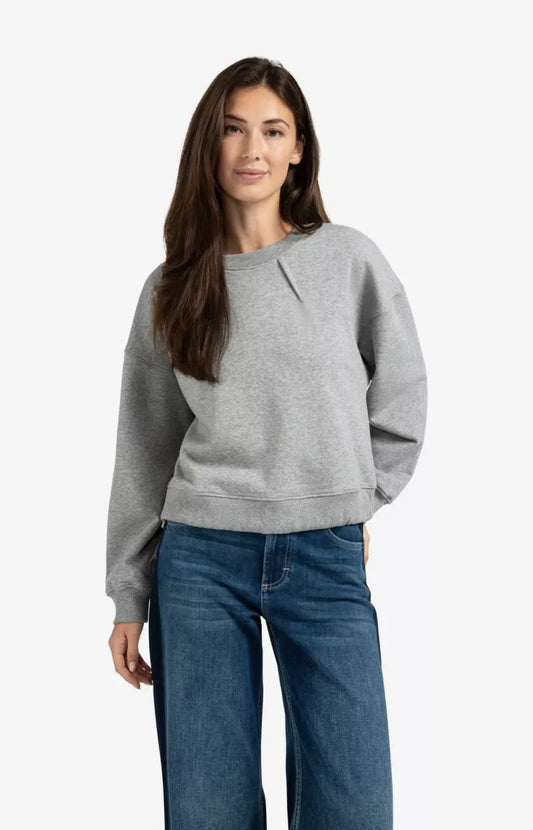 YAYA Sweater Met Plooidetails