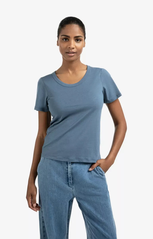 YAYA T-Shirt Met Ronde Hals