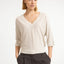 YAYA V-Hals Trui Met Naaddetails