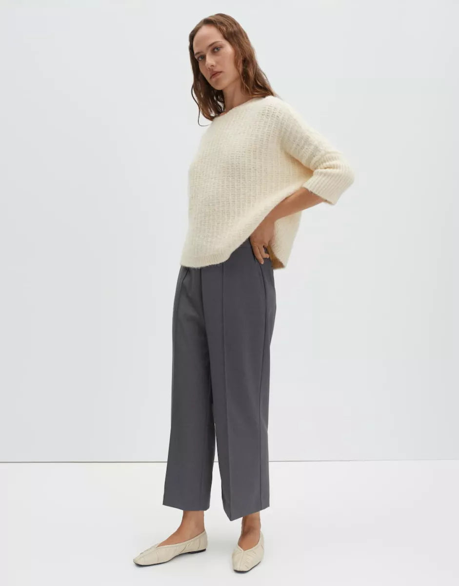 SOMEDAY Knit Tumelda - Buttercream