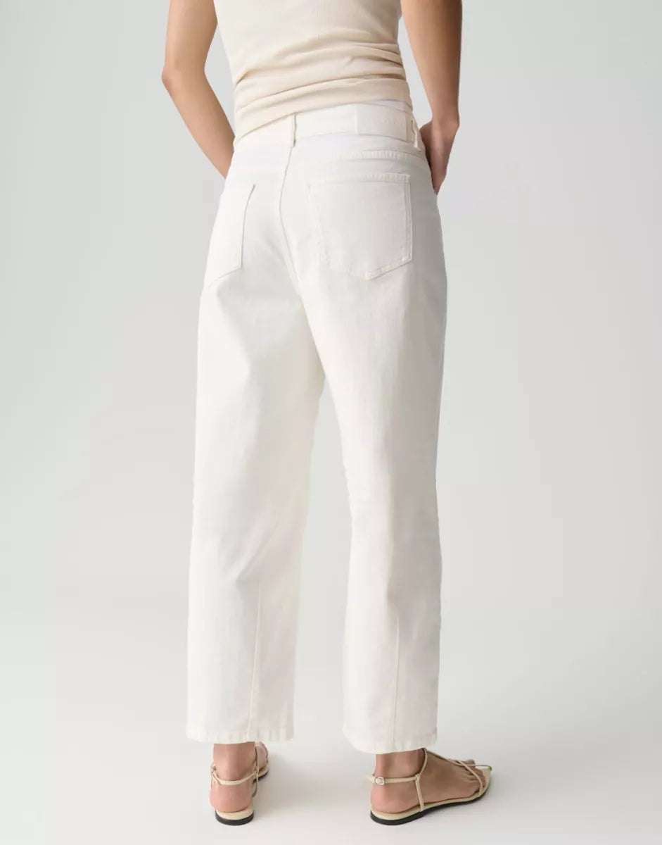 OPUS-PANTS Melly Twisted Barrel Jeans