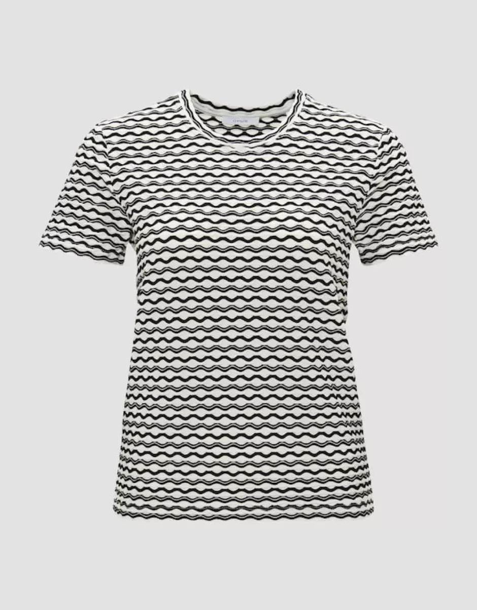 OPUS T-Shirt Siwave - Ecru