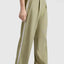 YAYA Trousers with Stripe - Groen