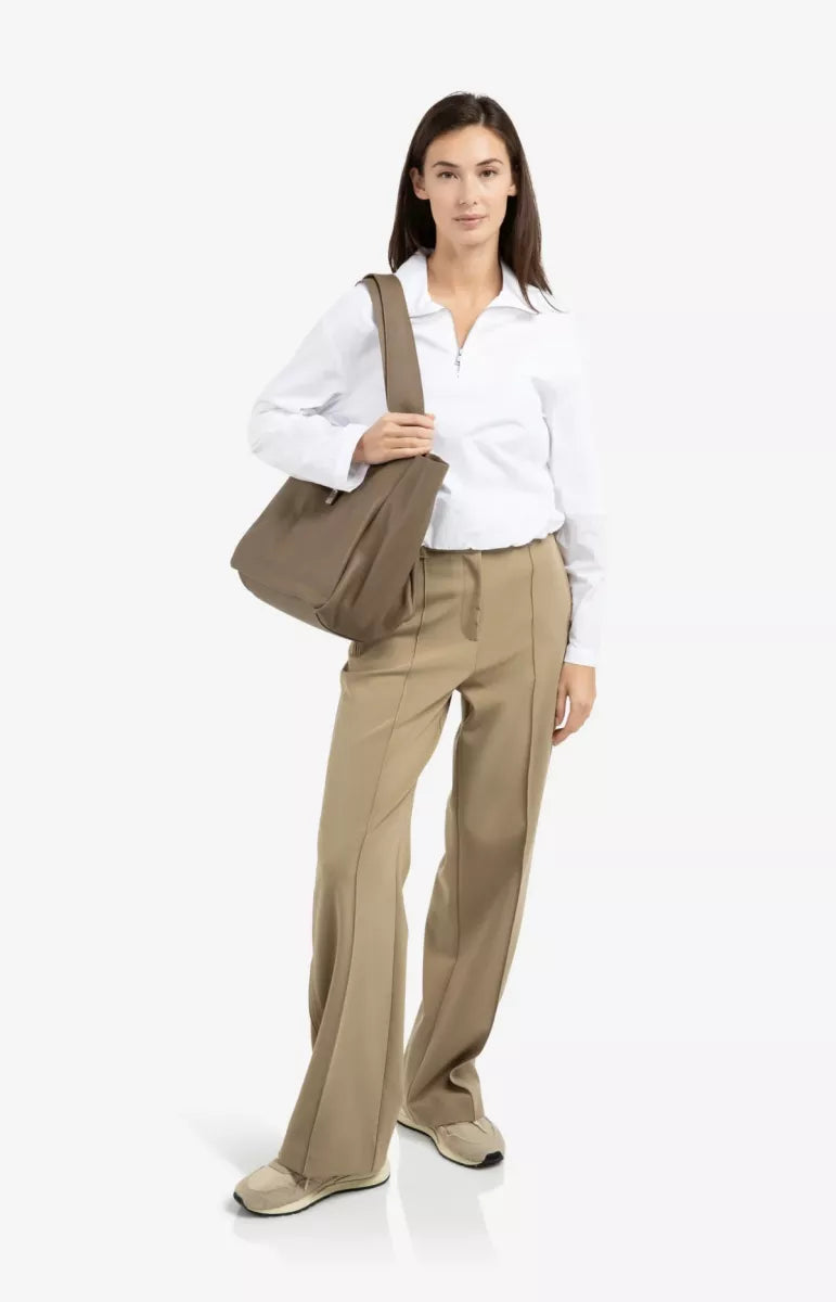 YAYA Geweven Broek met Stiksels