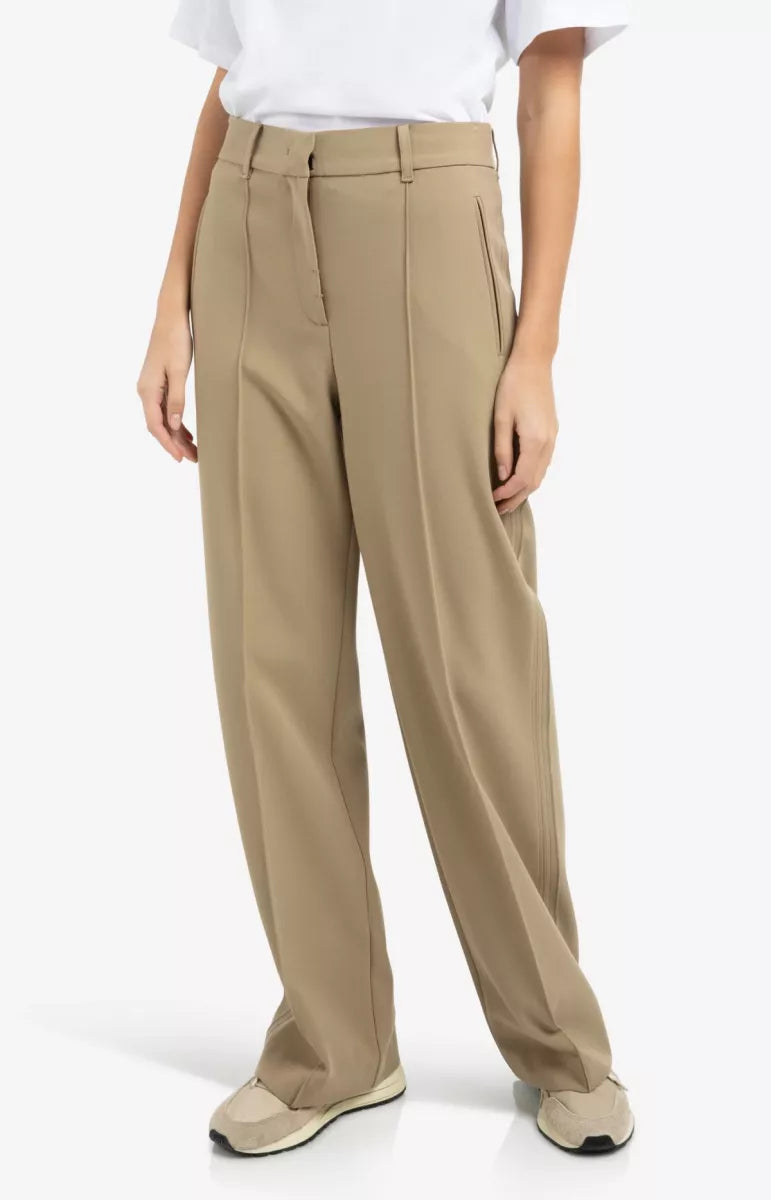 YAYA Geweven Broek met Stiksels