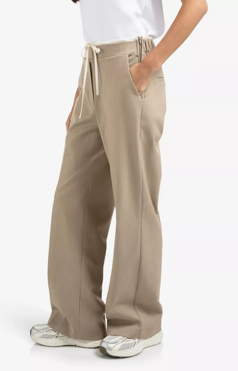 YAYA Woven Wide Leg Trousers