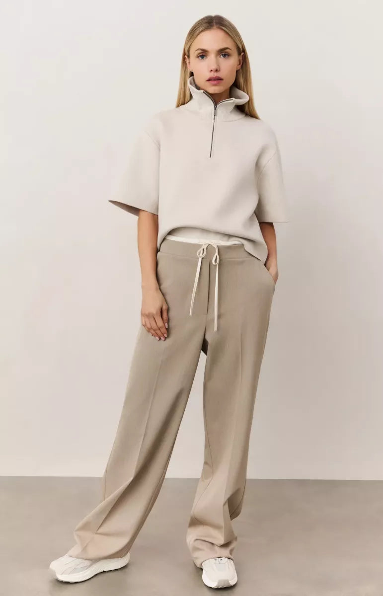 YAYA Woven Wide Leg Trousers