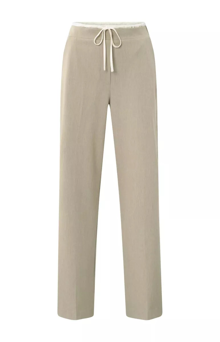 YAYA Woven Wide Leg Trousers