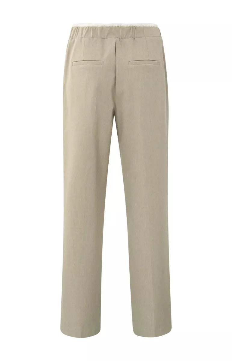 YAYA Woven Wide Leg Trousers