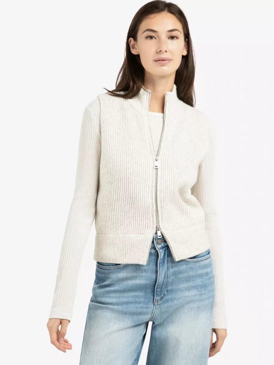 YAYA Mouwloos Vest met Rits