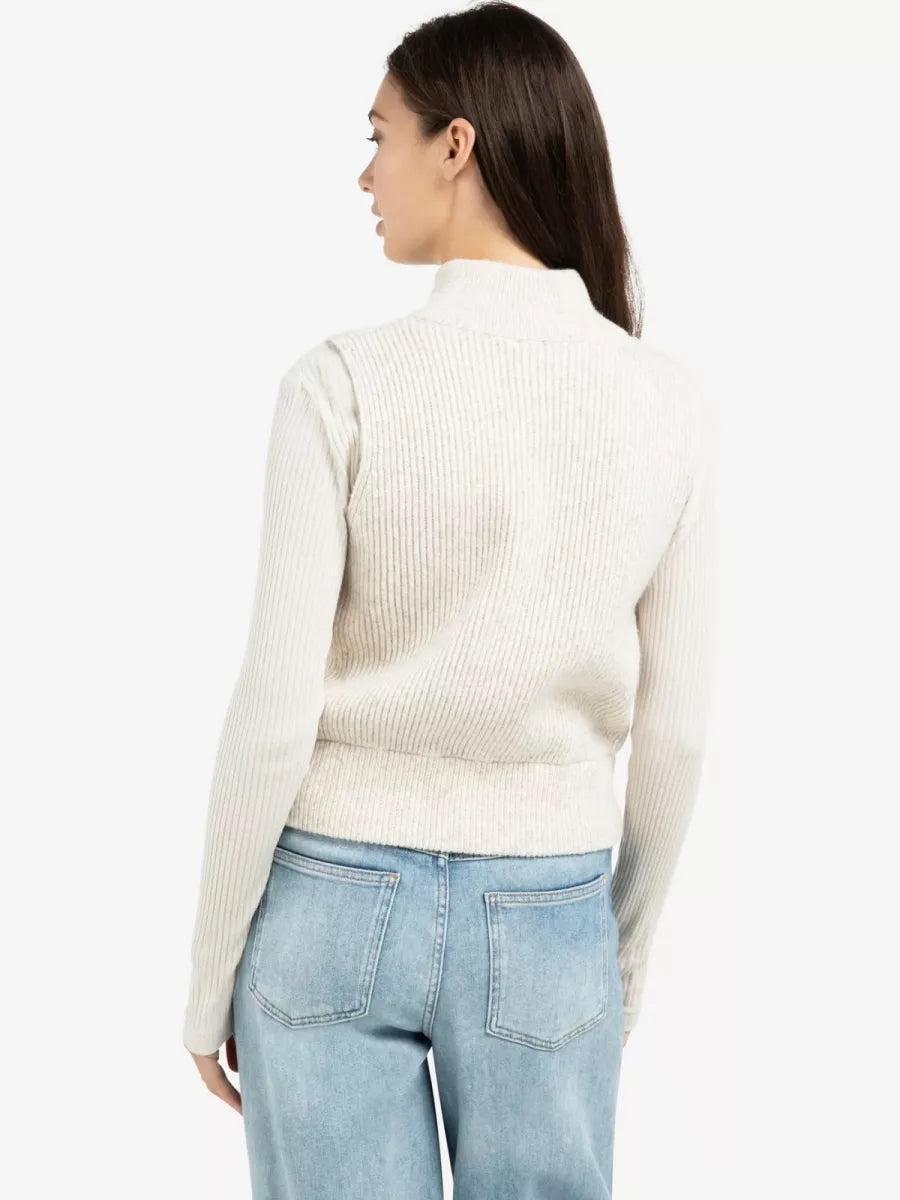 YAYA Mouwloos Vest met Rits