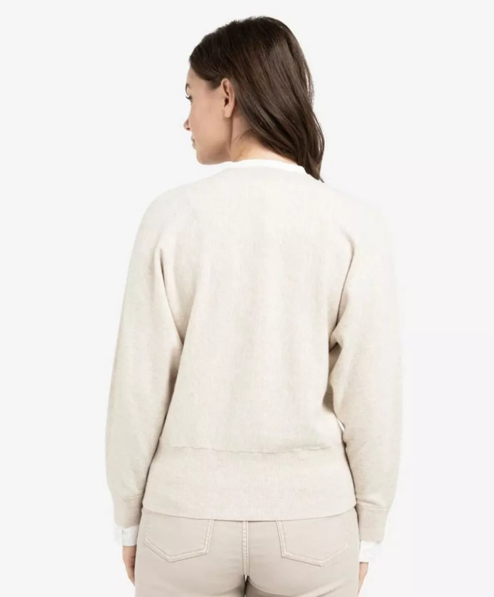 YAYA Sweater met Kraagdetail