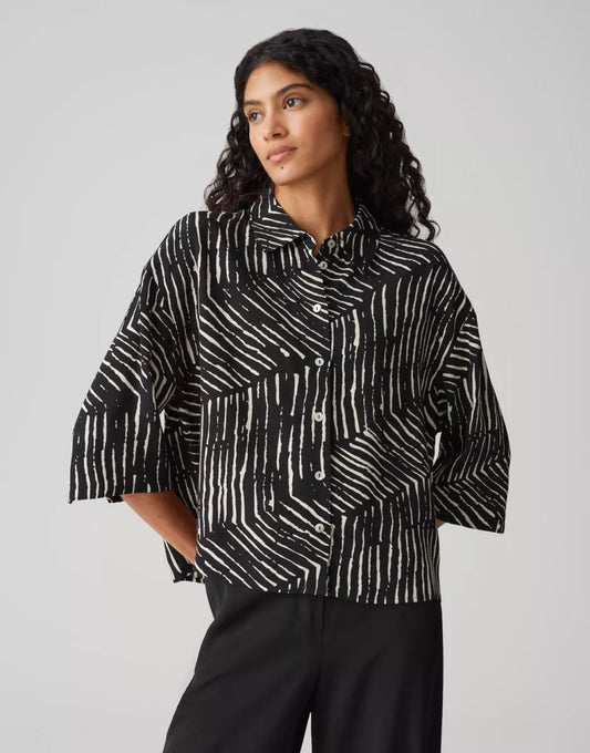 OPUS Fiana Palm Leaves - Zwart