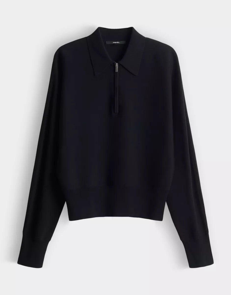 SOMEDAY Knit Tineki - Black