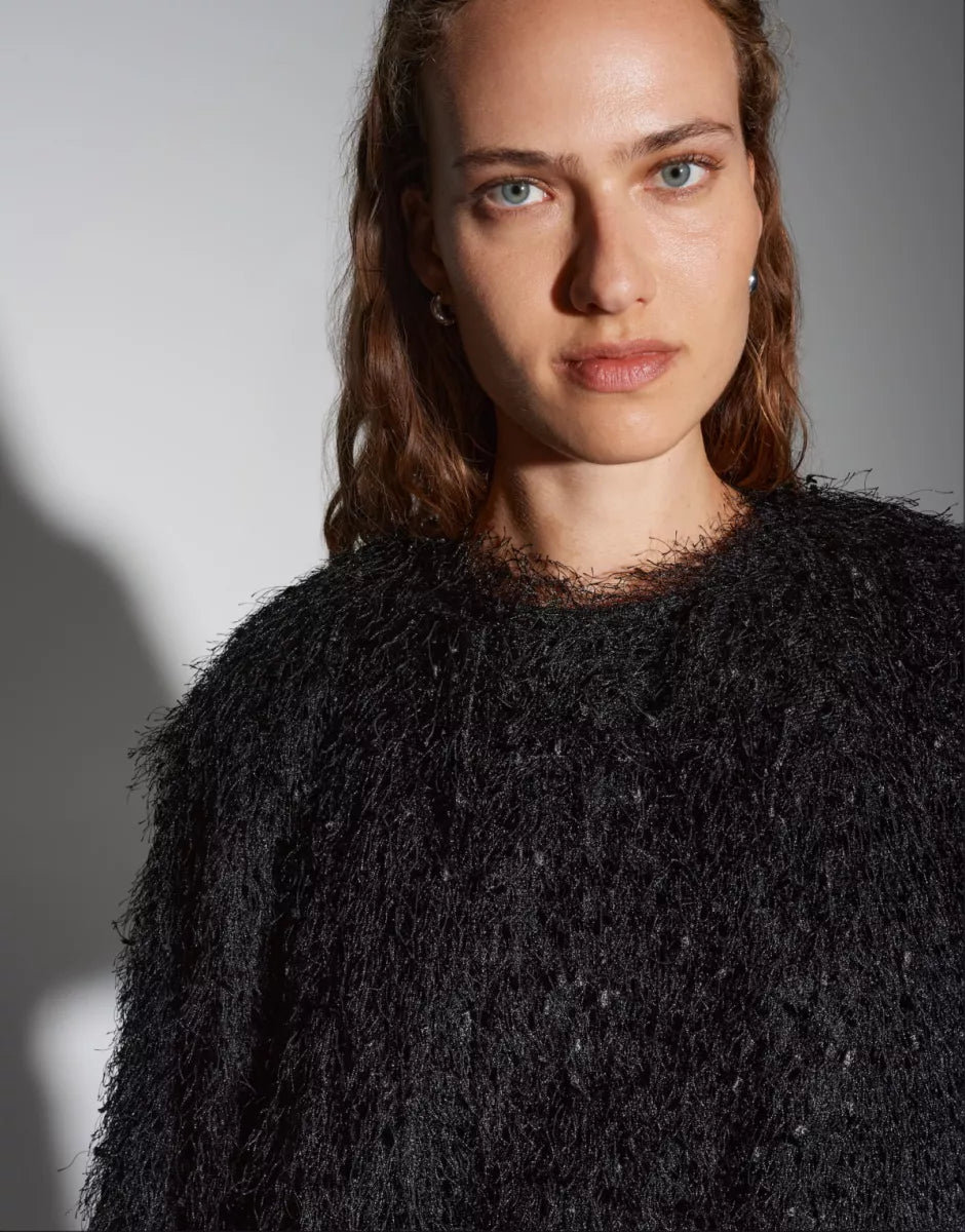 SOMEDAY Ufeather Knit - Black