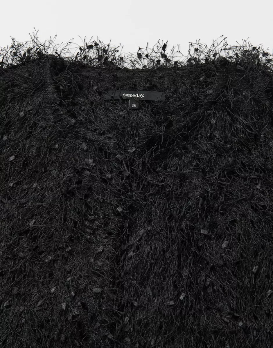 SOMEDAY Ufeather Knit - Black