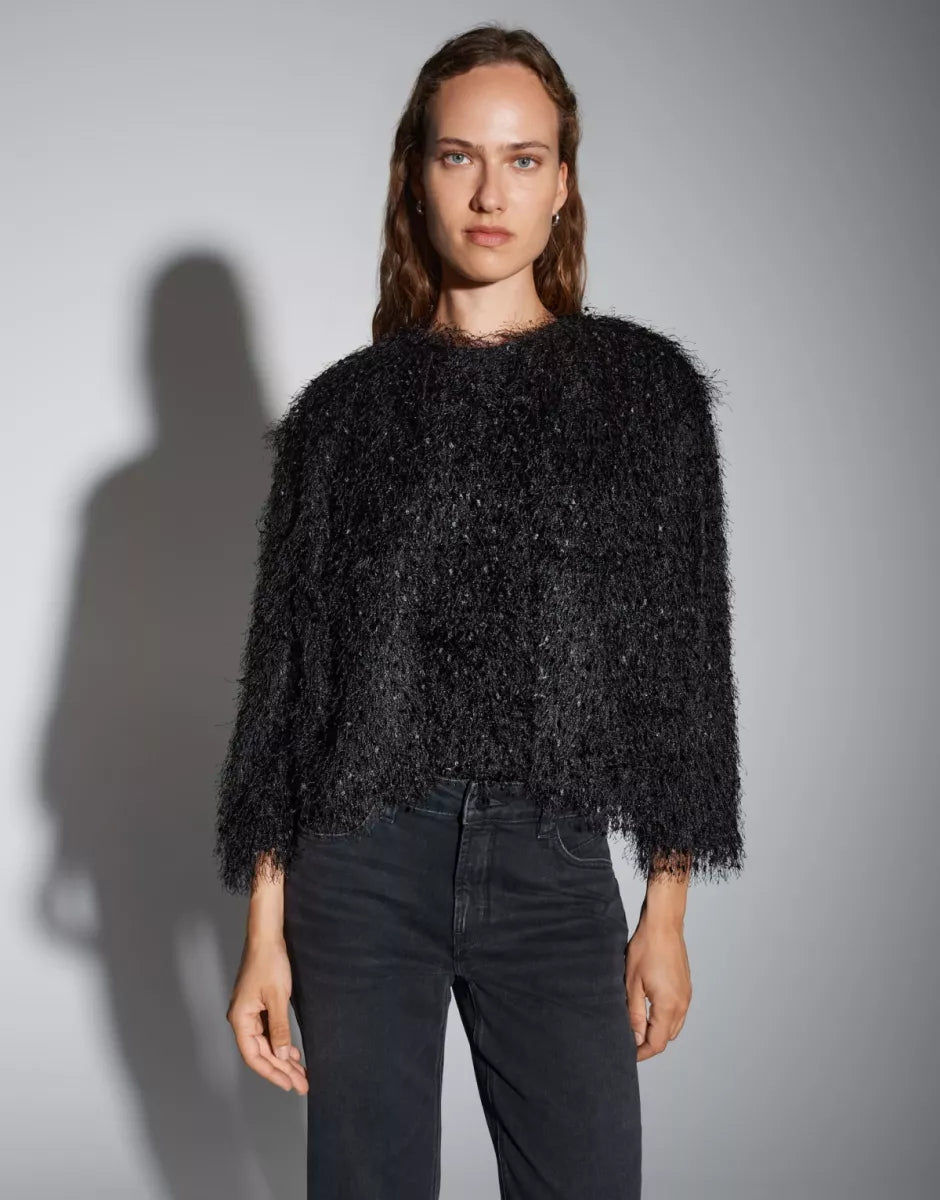 SOMEDAY Ufeather Knit - Black